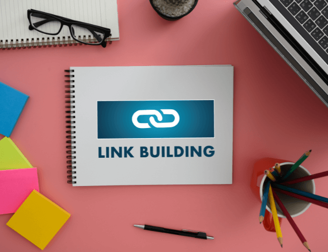 image of backlink building research