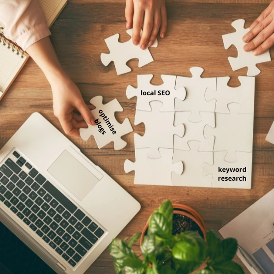 Pieces of a SEO Solihull strategy