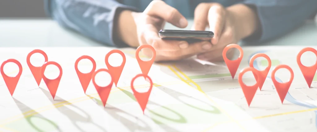banner image of local pins for local SEO for businesses blog