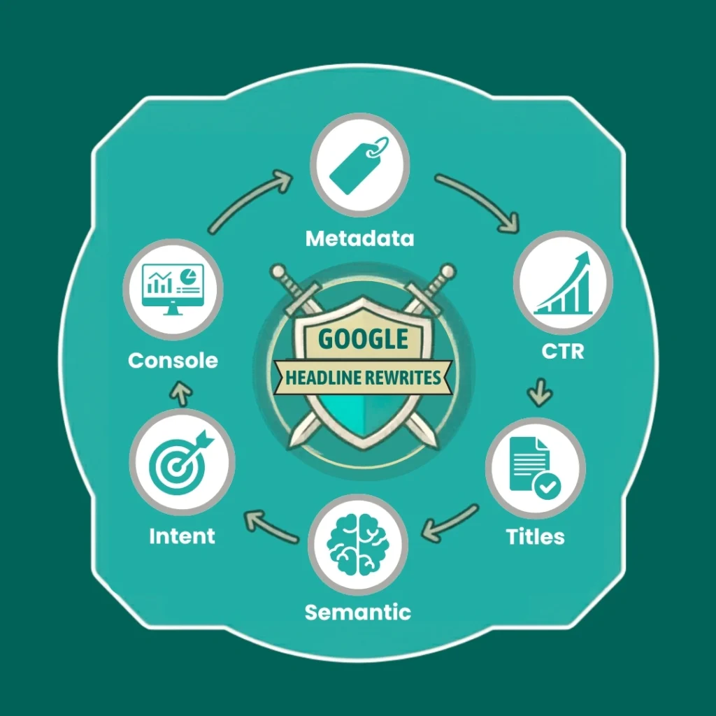 Infographic showing how semantic search in SEO connects search intent, entities, NLP, and future-proof content strategy.