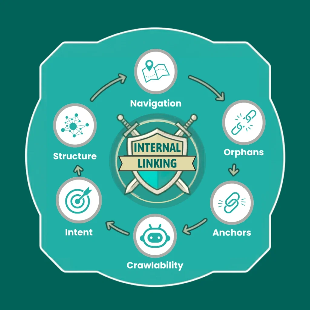 Digital marketing strategy cycle showing key growth stages
