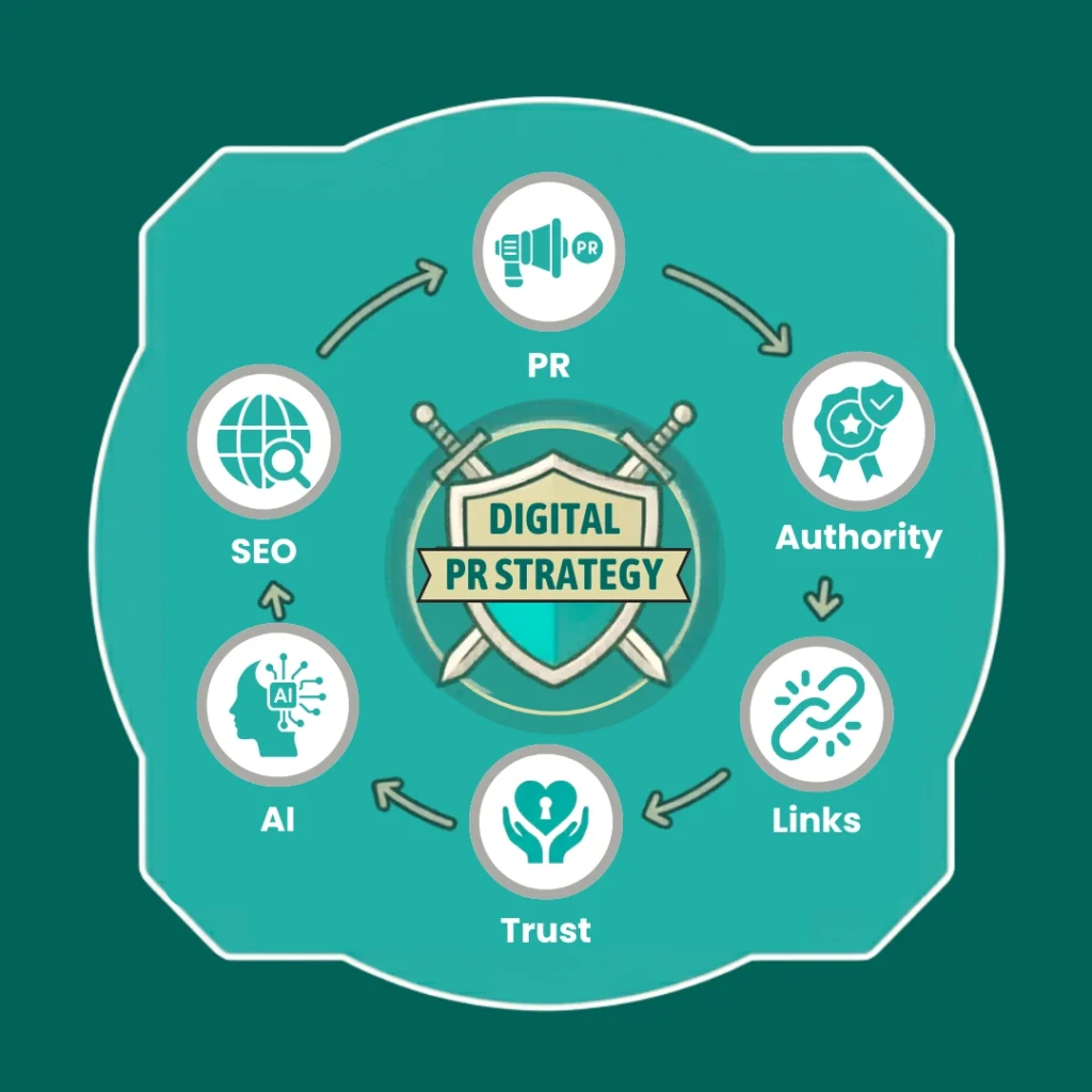 Digital PR strategies for national brand authority