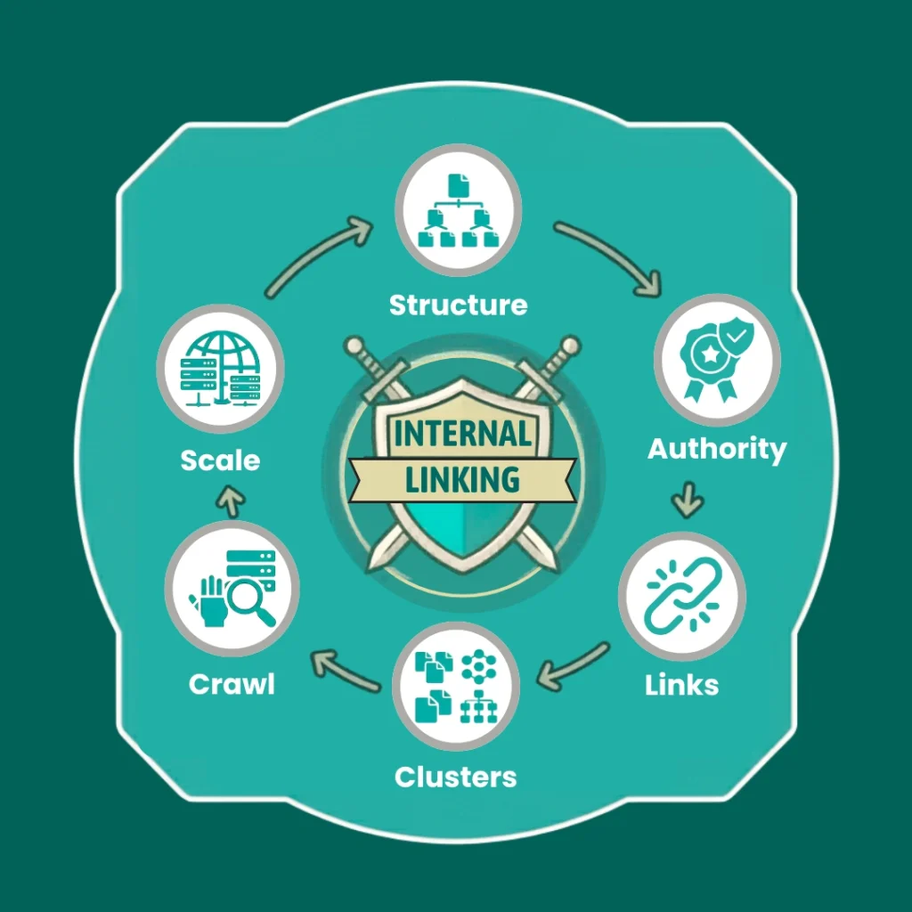 internal linking for large scale websites