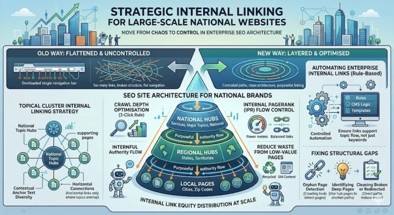 internal linking for large scale websites