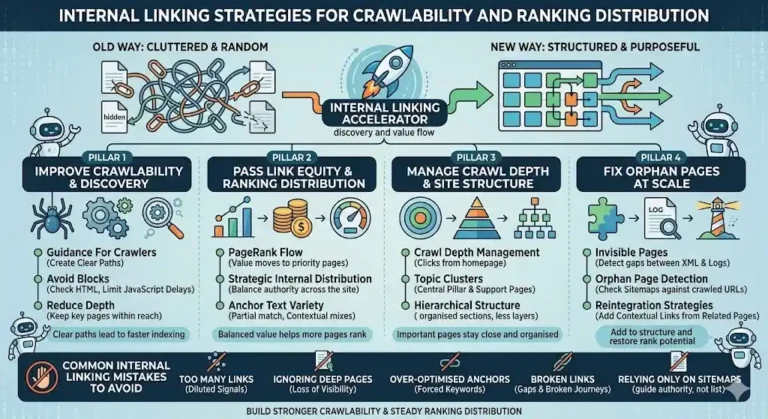 Internal Linking For Crawlability And Ranking