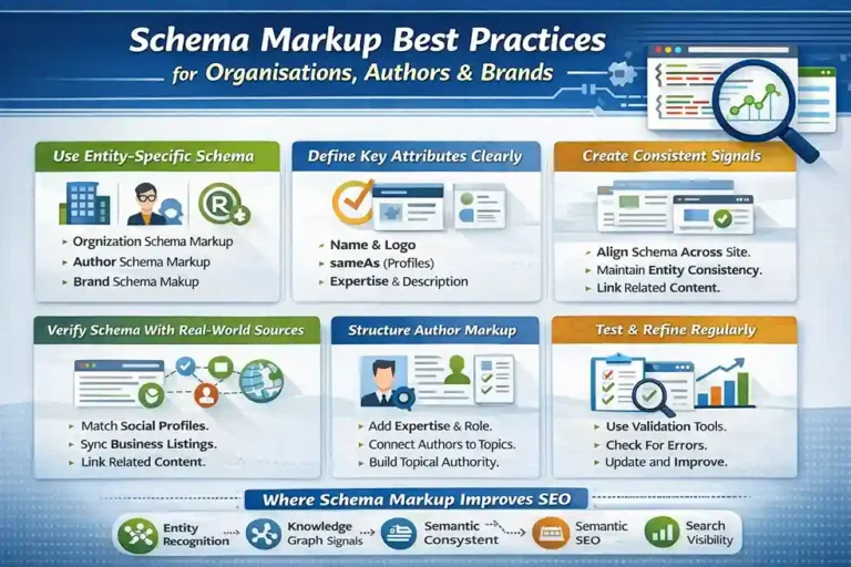 Schema markup for best practices